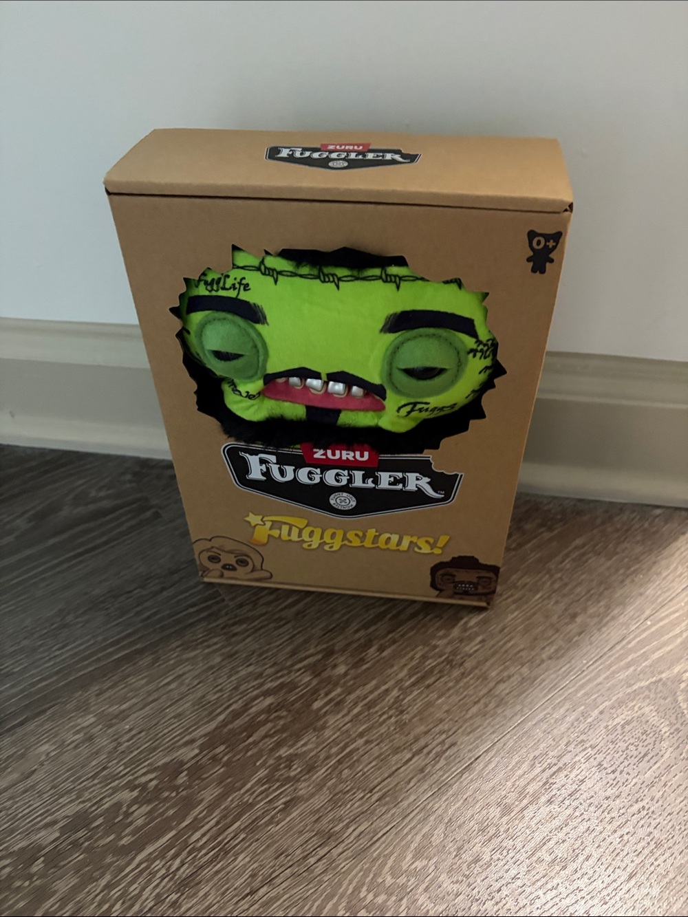 Fuggler Kids Toy - Green Fuggstar Plush